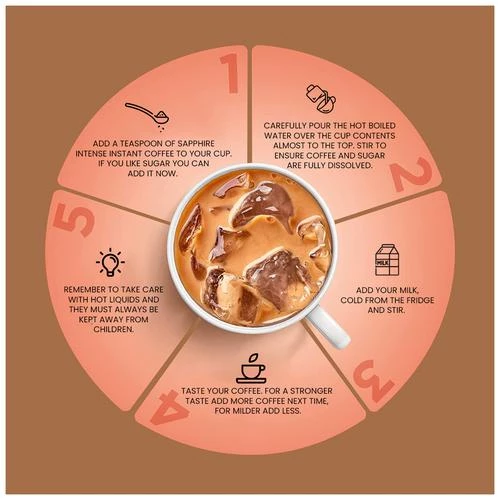 Sapphire Intense Instant Coffee - 100percent Arabica, 100 g-5.webp